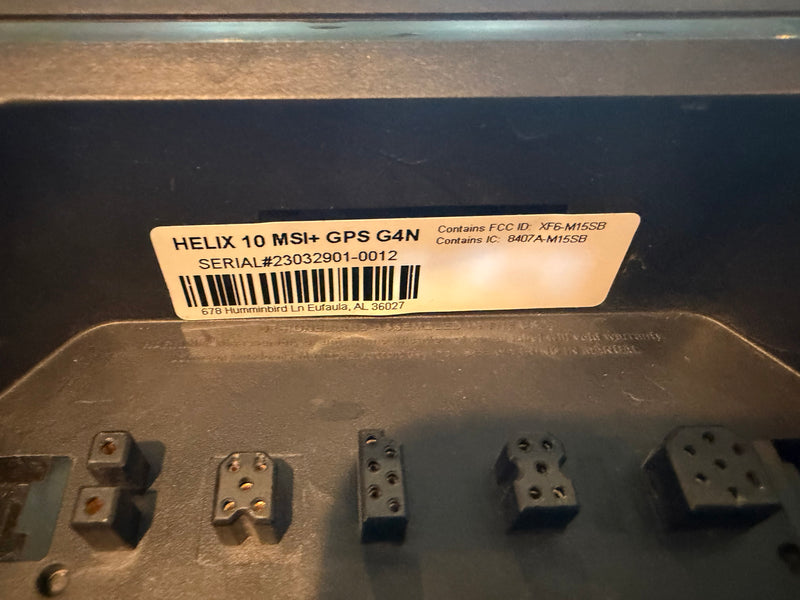 Load image into Gallery viewer, Used Humminbird Helix 10 MSI G4N
