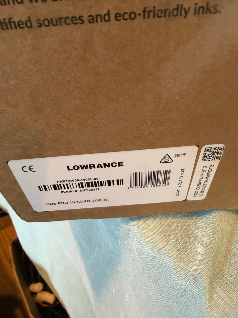 Load image into Gallery viewer, New-Other Lowrance HDS 16 PRO
