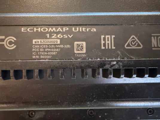 Used Garmin Echomap Ultra 126sv