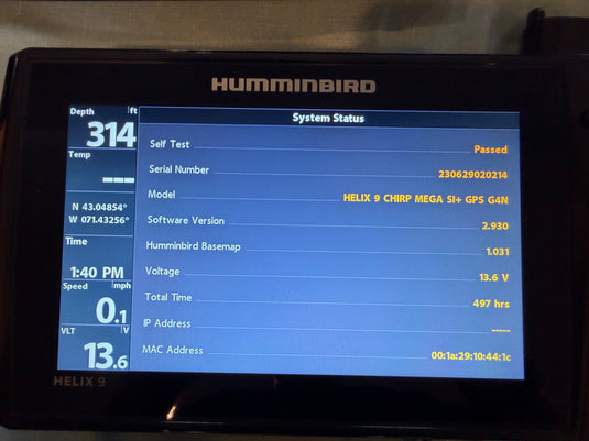 Used Humminbird Helix 9 MSI G4N
