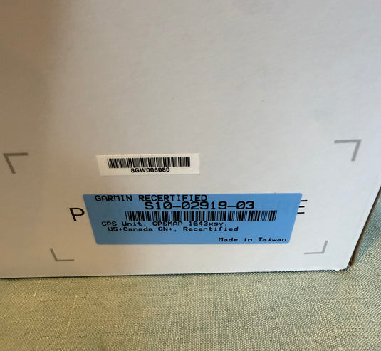 Used Garmin GPSMAP 1643xsv