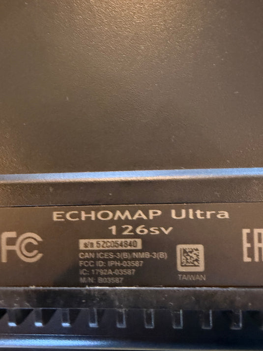 Used Garmin Echomap Ultra 126sv