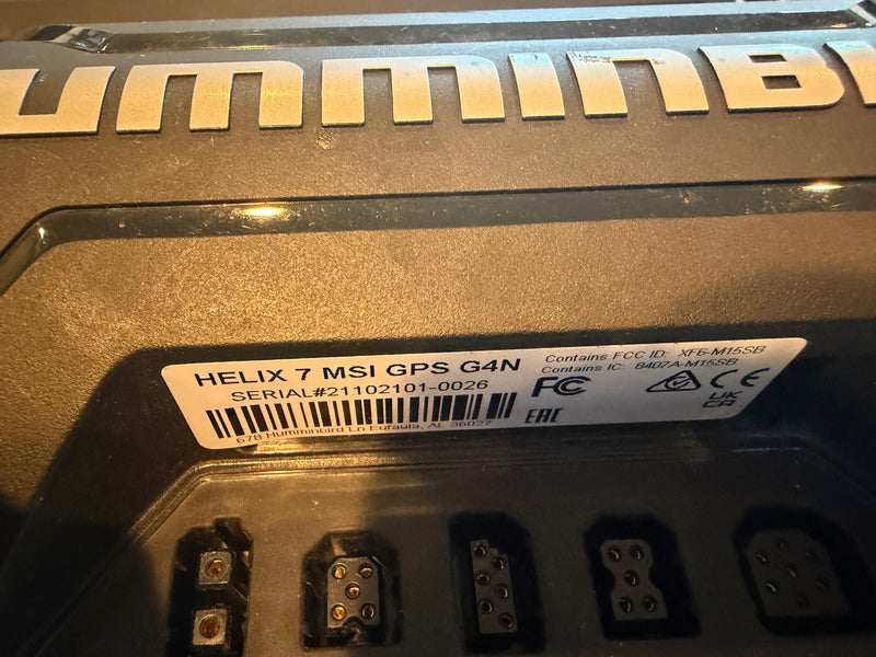 Load image into Gallery viewer, Used Humminbird Helix 7 MSI G4N CHO
