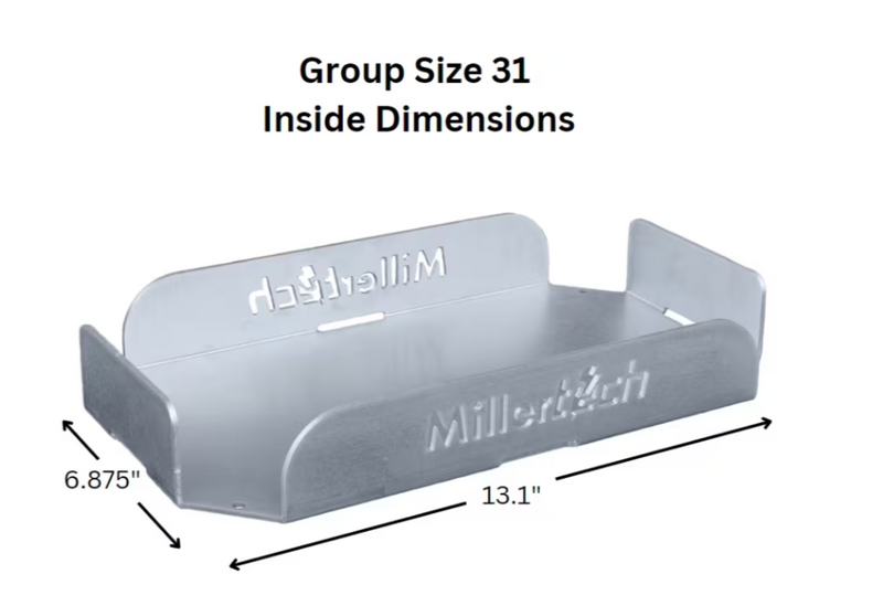 Load image into Gallery viewer, MillerTech Aluminum Battery Tray Group Size 31
