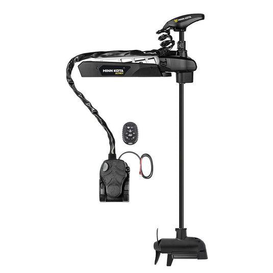 Minn Kota Ultrex QUEST Q2 90/115 lb brushless trolling motor with 60-inch shaft, built-in Humminbird MEGA Side Imaging, Micro Remote and foot pedal, part number 1368927
