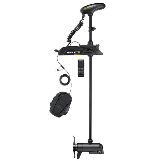 Minn Kota Terrova 2 80 lb freshwater trolling motor with 60-inch shaft, built-in Humminbird MEGA Down Imaging, wireless remote and electric foot pedal, part number 1358386