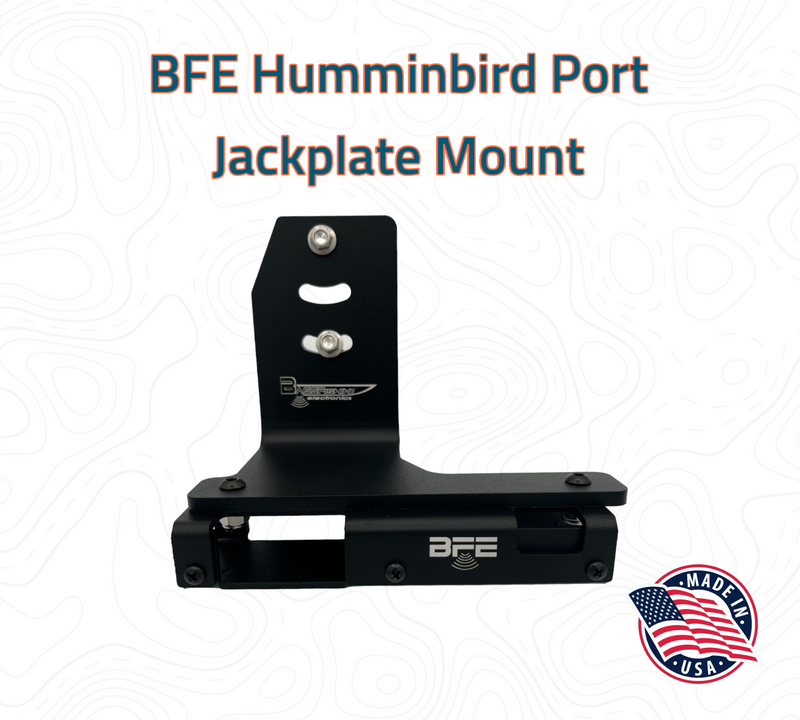 Load image into Gallery viewer, BFE Humminbird MSI/MDI Jackplate Mount PORT Side
