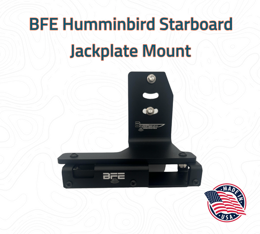 BFE Humminbird MSI/MDI Jackplate Mount Starboard Side