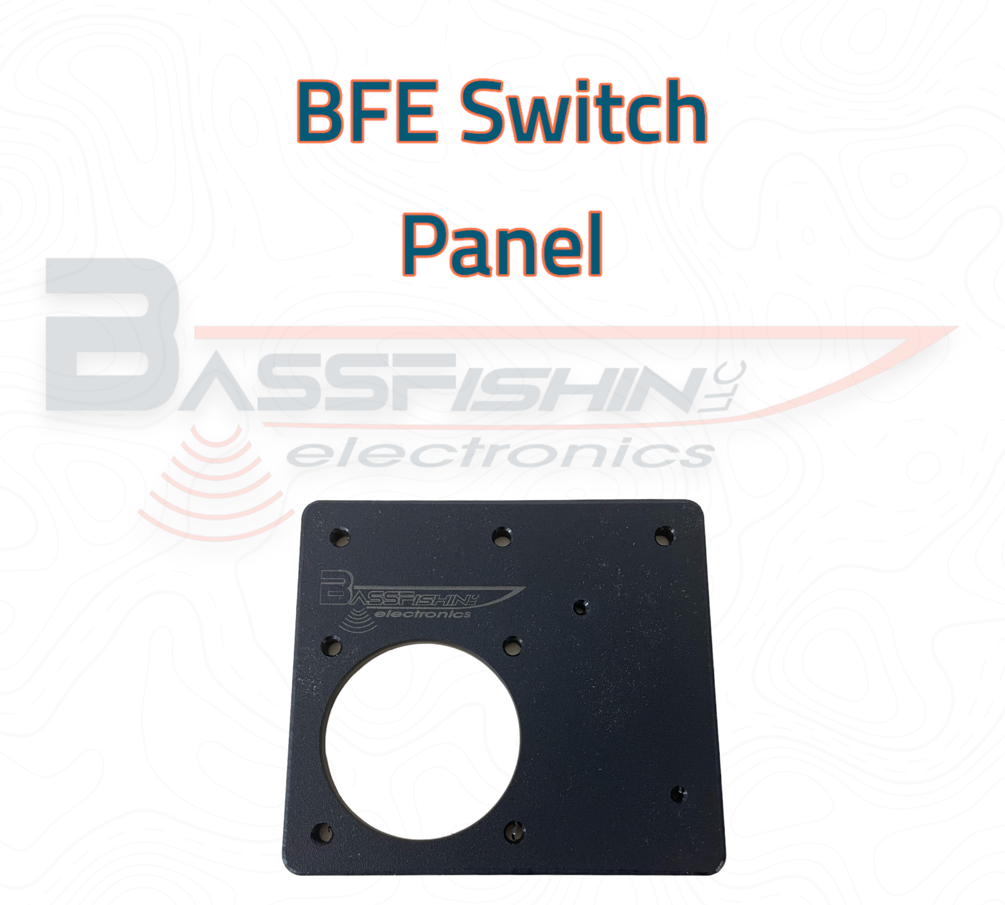 BFE Electronics or Trolling Motor Harness Switch / Breaker Panel Plate ...