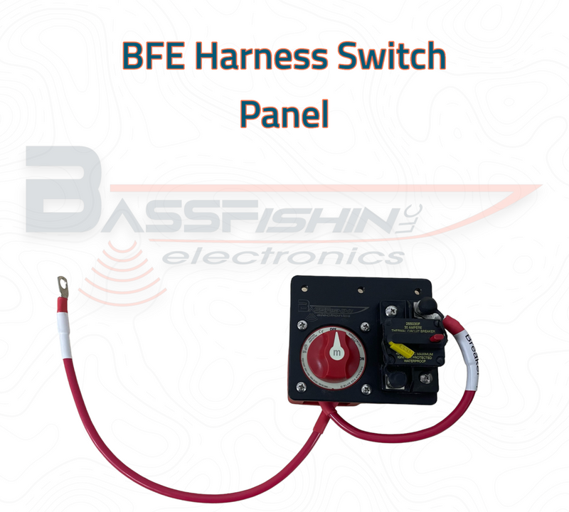 Load image into Gallery viewer, BFE Electronics or Trolling Motor Harness Switch / Breaker Panel
