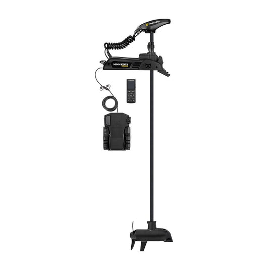 Minn Kota Terrova QUEST Q2 90/115 lb brushless trolling motor with 72-inch shaft, built-in Humminbird Dual Spectrum CHIRP sonar, wireless remote and corded foot pedal, part number 1358346