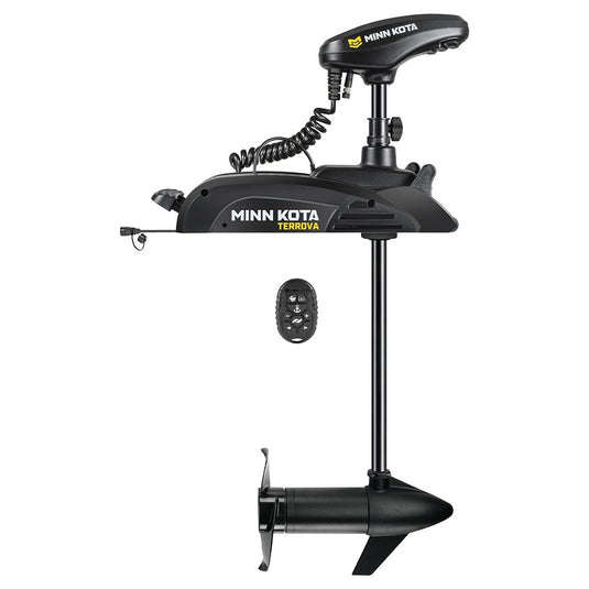 Minn Kota Kayak Terrova 2 55 lb 12V freshwater bow-mount trolling motor with 36-inch shaft, wireless Micro Remote, Spot-Lock GPS and safety switch kit, part number 1358300.jpg
