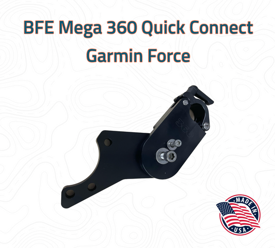 BFE Humminbird Mega 360 Quick Release Removable Mount
