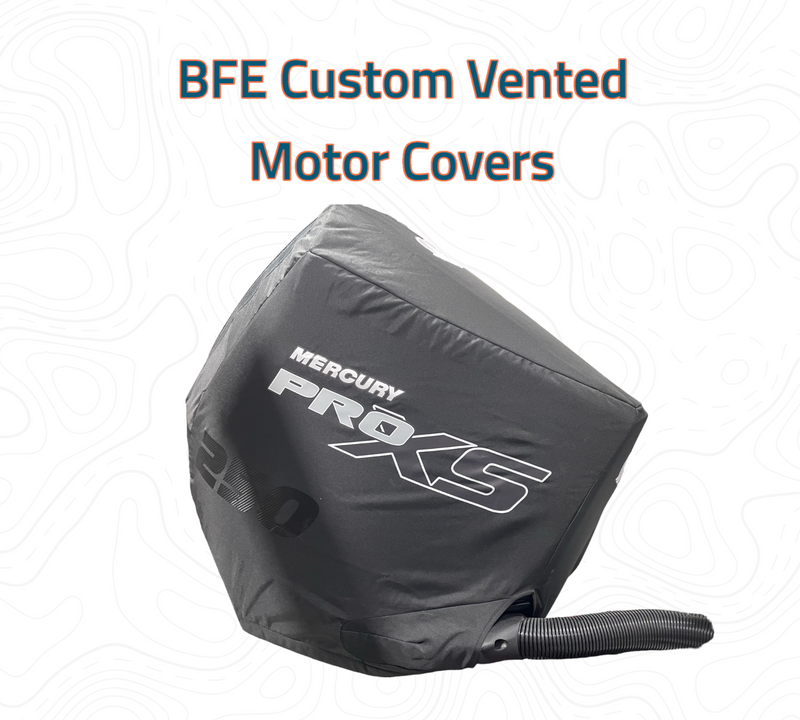 Load image into Gallery viewer, BFE Custom Vented Mercury 4 Stroke Motor Cover
