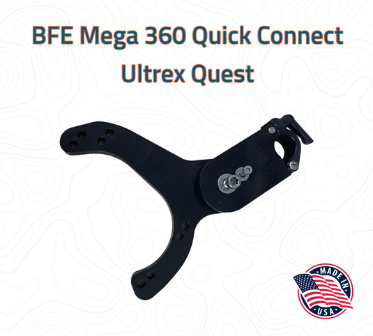 BFE Humminbird Mega 360 Quick Connect Removable Mount – BassFishin  Electronics, LLC
