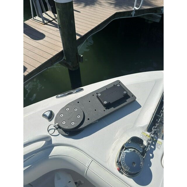 Load image into Gallery viewer, ShuttleSlide SS-9.5Rv2 Rotating Trolling Motor Mount
