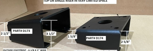 Booster Riser Replaceable Pin Rig BBT Bow Mount Riser Mini D174 – BassFishin Electronics, LLC