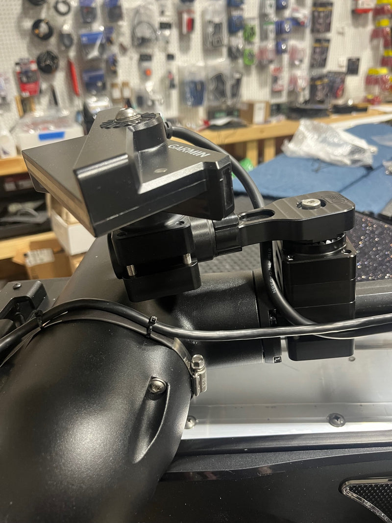 Load image into Gallery viewer, Fish Obsessed Dominator Mount for Trolling Motor or Pole Mount
