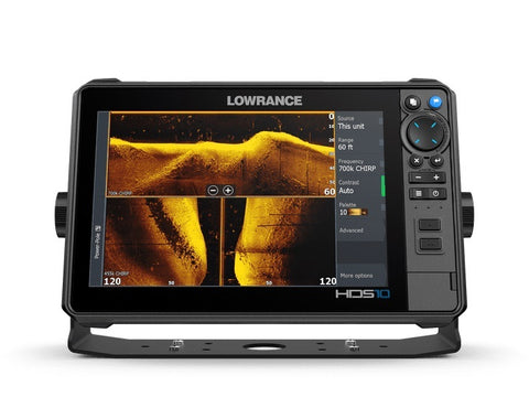 Lowrance HDS 10 PRO 10" C-MAP US & Canada w/ Active Imaging HD 3 in 1 Transducer