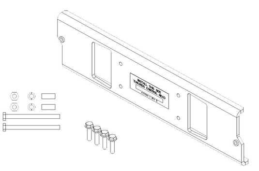 Humminbird Idmk-s10r Flush Mount Kit For Solix 10