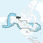 Garmin Navionics+™ NSUS004R Canada & Alaska