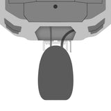 Minn Kota Raptor Universal Sandwich Adapter Bracket - White