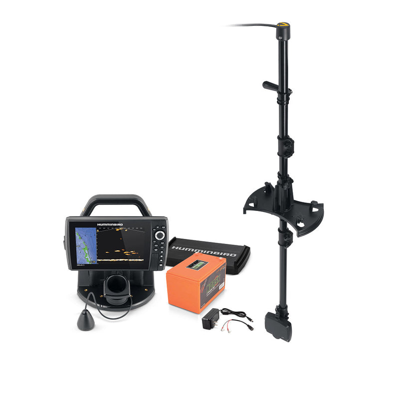 Load image into Gallery viewer, Humminbird ICE HELIX 9 MSI+ GPS G4N MEGA Live Bundle
