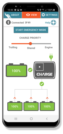 Power Pole Charge Power Management System