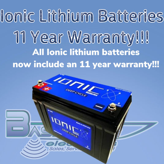 Ionic 12V 100AH Deep Cycle Lithium Battery