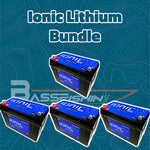 Ionic Lithium Battery 100ah Trolling Motor (36V) and 125ah Cranking Bundle