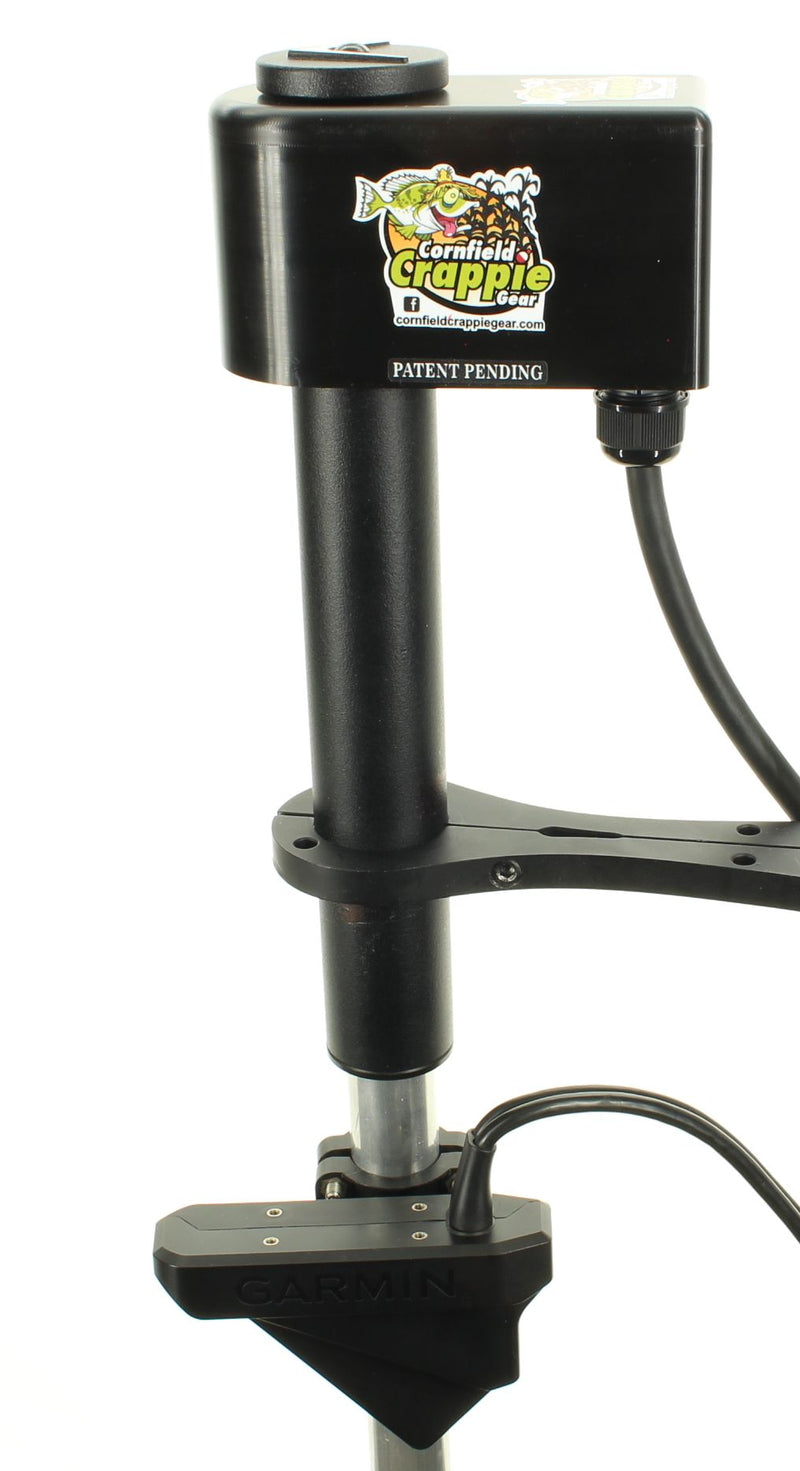 Load image into Gallery viewer, Cornfield Fishing Live Sweep Motorized Pole Mount w/ Deck Mount
