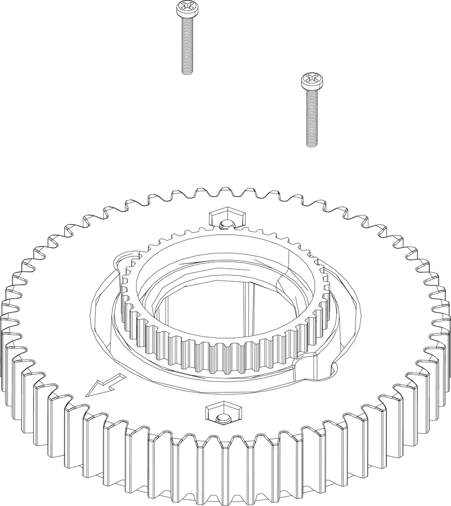 Lowrance Ghost Slip Gear Assy 00015270001 BassFishin Electronics, LLC